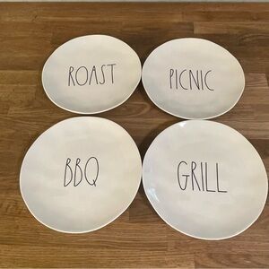 Rae Dunn Melamine 8” Salad Plates